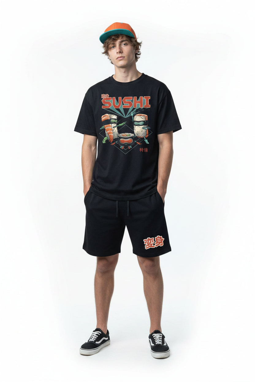 Oversized sushi t-shirt