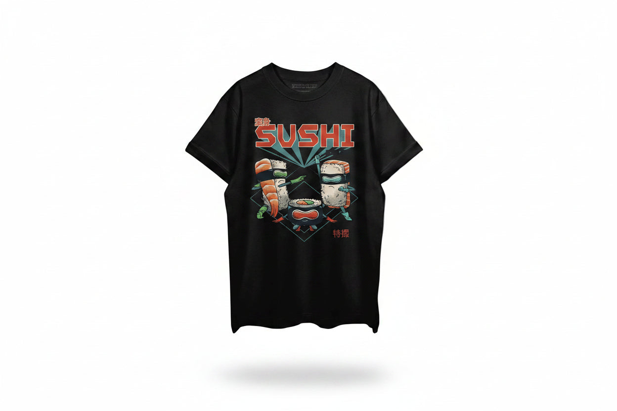 Oversized sushi t-shirt
