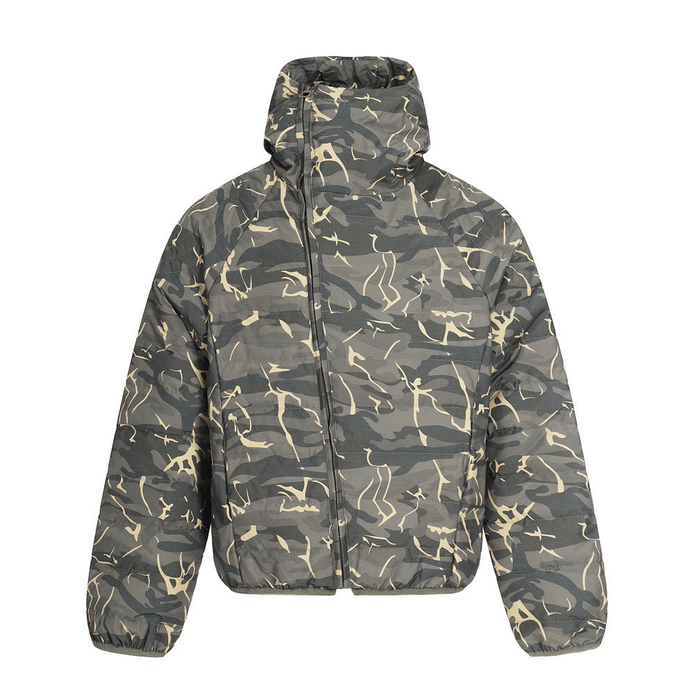 Camouflage Puff Jacket