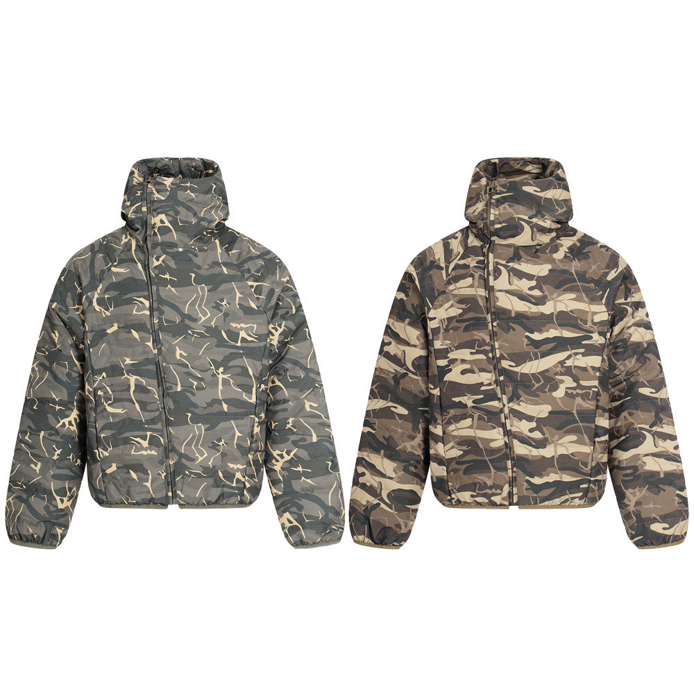 Camouflage Puff Jacket