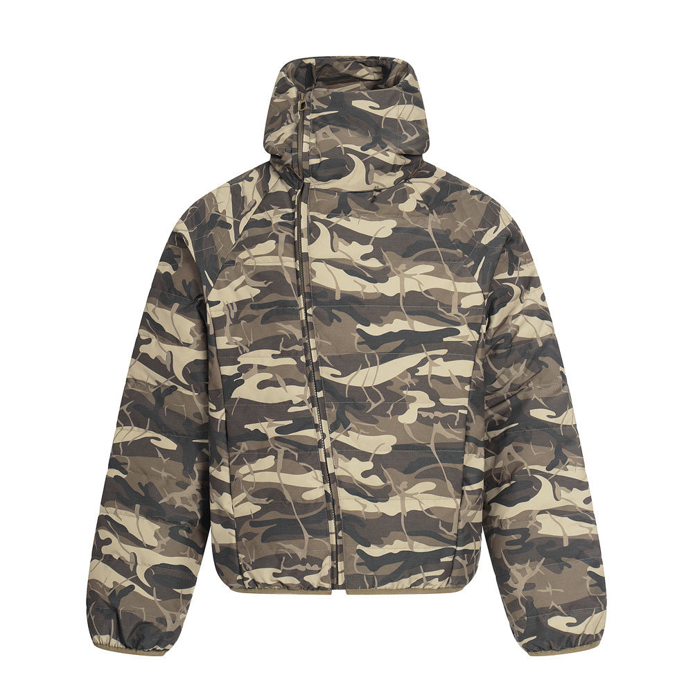 Camouflage Puff Jacket