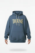 Fleece Hoodie for Men, Streetwear Style,  Loose Fit, Oversized Casual Sweatshirt, High-Street Design