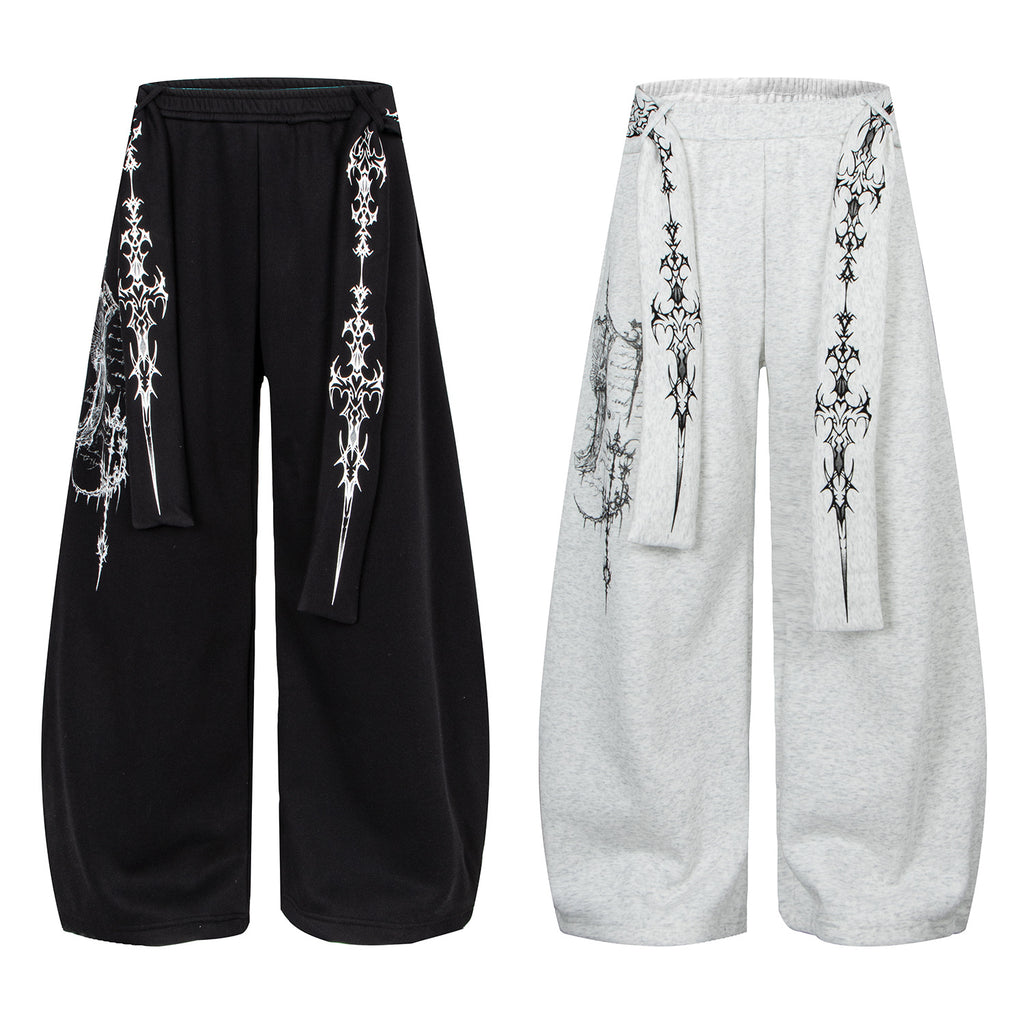 Loose Fit Chain Sweatpants