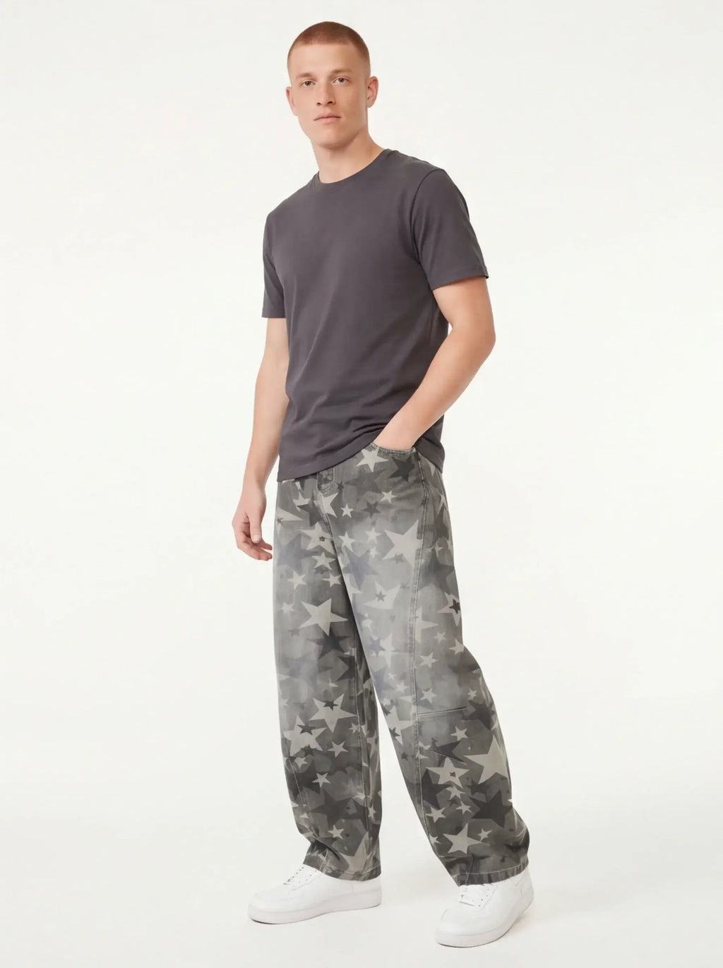 Structured Stars Jeans