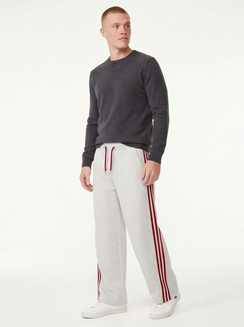 Sleek Ivory Trousers