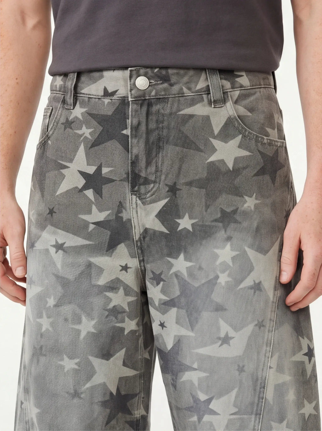 Structured Stars Jeans