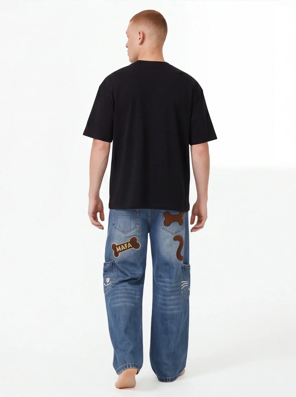 Wacky Denim Jeans